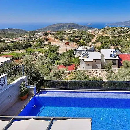 וילה Deniz Manzarali Havuzlu Kardelen קס
